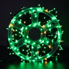 Гирлянда LED 50м 500 LED зеленая, с контроллером, каждый 100-й диод белый