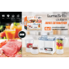 Соковыжималка электрическая бытовая 4в1 LumaBella LB-53011 800 Вт, 3 скорости, 1.5 л