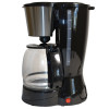 Капельная кофеварка LumaBella LB-54001, 800 Вт, 12 чашек, съемный фильтр, функция подогрева, защита от перегрева