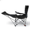 Сложное туристическое кресло-паук Compact Outdoor Chair 100 кг с черным чехлом.