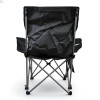 Сложное туристическое кресло-паук Compact Outdoor Chair 100 кг с черным чехлом.