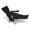 Сложное туристическое кресло-паук Compact Outdoor Chair 100 кг с черным чехлом.