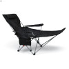 Сложное туристическое кресло-паук Compact Outdoor Chair 100 кг с черным чехлом.