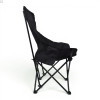 Сложное туристическое кресло-паук Compact Outdoor Chair 100 кг с черным чехлом.