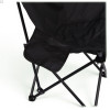 Сложное туристическое кресло-паук Compact Outdoor Chair 100 кг с черным чехлом.