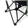 Сложное туристическое кресло-паук Compact Outdoor Chair 100 кг с черным чехлом.