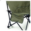 Сложное туристическое кресло-паук Compact Outdoor Chair 100 кг с черным чехлом.