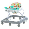 Ходунки BAMBI M 6061-11-4 з музикою та підсвіткою, 8 коліс, сірі з блакитним