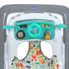 Ходунки BAMBI M 6061-11-4 з музикою та підсвіткою, 8 коліс, сірі з блакитним