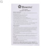 Газовая плита Domotec(Grey) — 3 конфорки, для баллонного газа, без крышки