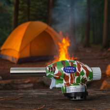 Газовий пальник з п'єзопідпалом MULTI PURPOSE TORCH FK-888 для пайки, кухні, кемпінгу та розпалу