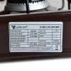 Плита газовая настольная YUCEL O-200-LPG-black, 2 конфорки, эмаль, с крышкой, ТУРЦИЯ