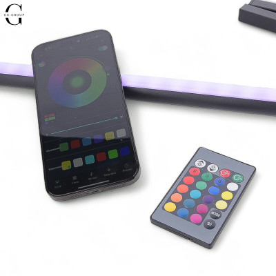 Напольная угловая лампа RGB торшер EL-2187 с пультом управления + приложение 150 см №0