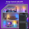 Напольная угловая лампа RGB торшер EL-2187 с пультом управления + приложение 150 см