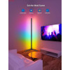 Кутова лампа підлогова торшер RGB з пультом управління. тринога 120 см