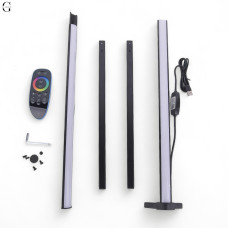 Напольная угловая лампа RGB торшер EL-2188 с пультом управления (сенсор) + приложение 100 см