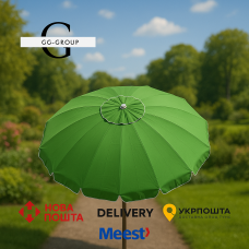Професійна посилена торгова парасолька Monsen Premium  Umbrella – з Туреччини 16 спиць 3,5 м 