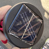 Парасолька для кафе 3м з LED-підсвіткою на сонячній батареї, 8 метал. спиць, антивітер, червоний