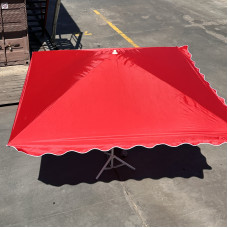 Торговий зонт Mario Umbrella 3.3×3.3 м, 4 металеві спиці, нейлон з УФ-захистом, Італія