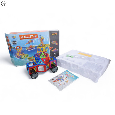 Магнітний конструктор 120 деталій Magnit/Magical/LIMO TOY №3