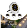 Комплект садовых светильников Solar Disk Lights, 1 шт Уличные фонари с датчиком света