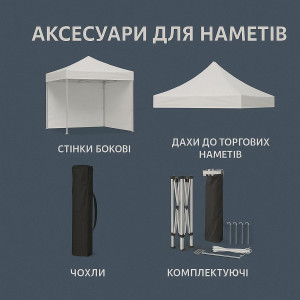 Аксесуари до наметів 