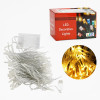 Гирлянда LED C61479-60 10.3м желтый свет, 8 режимов, силикон, питание USB/AA