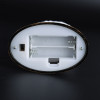 Різдвяний LED нічник-свічка з фігурками, блисками 15.5×8 см на батарейках AAA AT-D10S