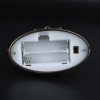 Рождественский LED ночник-ель с фигурками и блестками 14×8.5 см на батарейках AAA AT-D11S