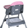 Стільчик для годування BAMBI M 5722 Lilac, регульований, знімний столик, 5-точковий ремень, колеса, екошкіра