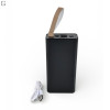 Повербанк Power bank Viaking 30000mAh з ліхтариком, 2×USB, Micro-USB та Type-C для смартфонів та гаджетів