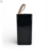 Повербанк Power bank Viaking 30000mAh з ліхтариком, 2×USB, Micro-USB та Type-C для смартфонів та гаджетів
