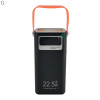 Power bank   Повербанк TUGII-Y103 30000 мА·з LED-дисплеєм та вбудованими кабелями