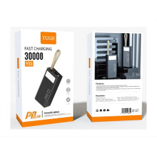Power bank  Повербанк TUGII-Y53 30000 мА·та LED-індикацією