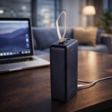 Power Bank Awei J111B 50000mAh, швидка зарядка 22.5W, USB-C, 2 USB виходи