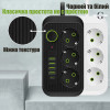 Сетевой фильтр Удлинитель USB ТК-3 (3×220В + 4×USB + 1×Type-C), F09u, Белый, 5 м