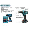 Шуруповерт Makita с двумя аккумуляторами 21V+ Браслет в подарок