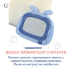 Развивающая каталка-ходунки толокар 3 в 1 с музыкальной панелью, доской для рисования и бизибордом 368-16A-16B-16C