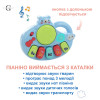 Развивающая каталка-ходунки толокар 3 в 1 с музыкальной панелью, доской для рисования и бизибордом 368-16A-16B-16C
