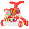 Детская каталка-ходунки 2в1 Limo Toy HB 0008 AB с баскетбольным кольцом, игровым столиком, бизибордом и музыкальным пианино