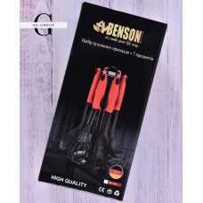 Набор кухонных принадлежностей на подставке 7 предметов Benson BN-468