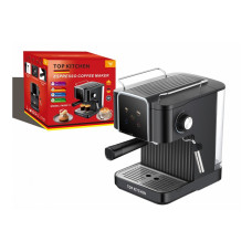 Кофеварка эспрессо Top Kitchen Tk00217, 15 бар, 1500 Вт, 1.8 л, капучинатор, подогрев чашек