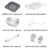 Аэрофритюрница Hoffmans HM-782 15 л 2400 Вт с LED-дисплеем, конвекцией и 12