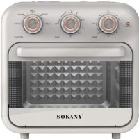 Аэрогриль . Мультипечь Фритюрница + Духовка Sokany SK-10002 18 литров 1800 Вт