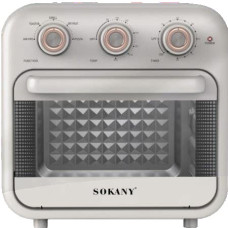 Аерогриль. Мультипіч Фритюрниця + Духовка Sokany SK-10002 18 літрів 1800 Вт