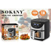 Аерогриль-фритюрниця SOKANY SK-10031 | 7 л, 1700 Вт, регулювання температури
