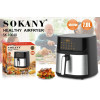 Аерофритюрниця Sokany SK-10048 7 л, 1800 Вт, з регулюванням температури та таймером