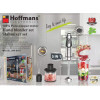 Блендер Hoffmans HM-8047 5-в-1 1000 Вт с 20 скоростями и насадками для измельчения и смешивания.