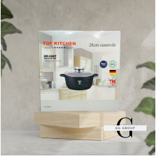 Кастрюля Top Kitchen черная 28см