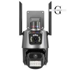 Камера відеоспостереження PTZ вулична WiFi P11 (3MP+3MP) (ICSEE)